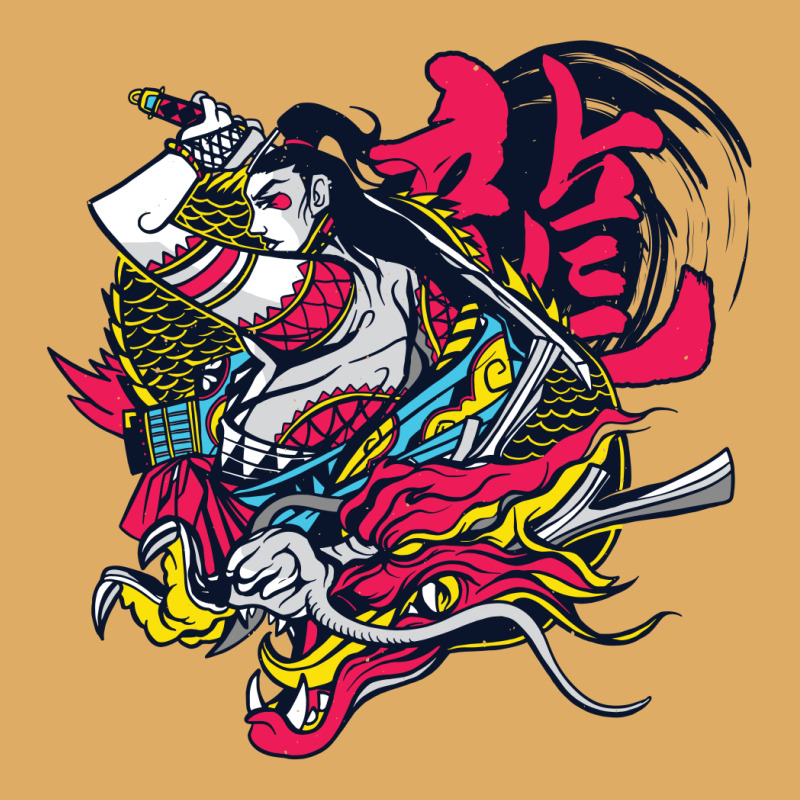 Samurai Dragon Urban Heavy T-shirt | Artistshot