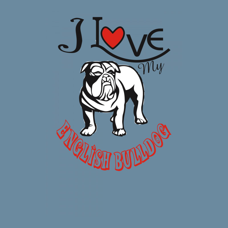 I Love My English Bulldog Urban Heavy T-shirt | Artistshot