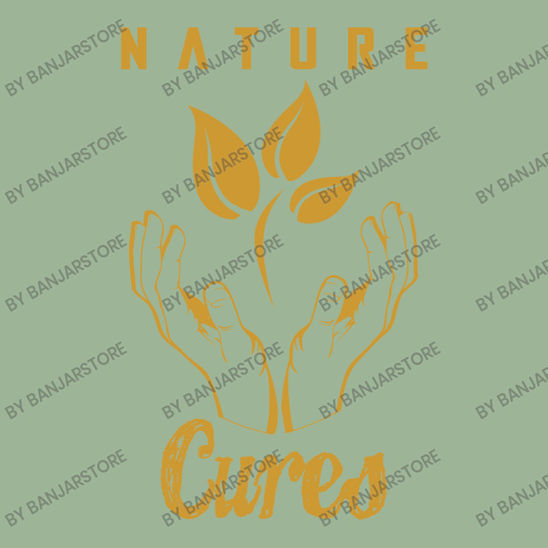 Nature Cures (gold Text) Urban Heavy T-shirt by banjarstore | Artistshot