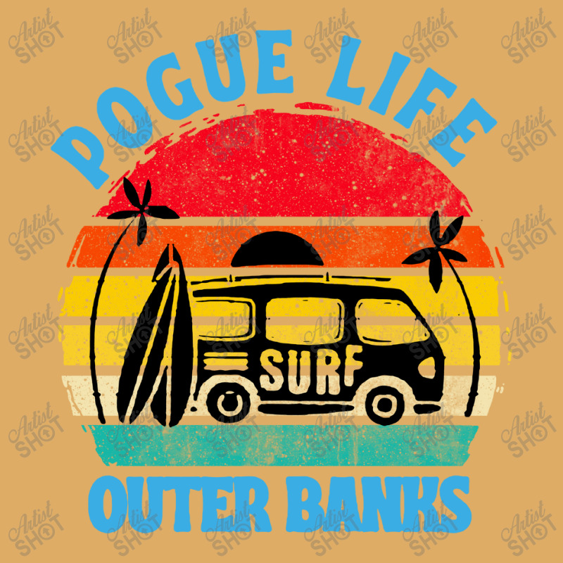 Vintage Art Pogue Life Outer Banks Urban Heavy T-shirt by Cool Design | Artistshot