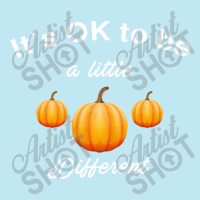 Pumpkin It's Ok To Be A Little Different Urban Pullover Hoodie | Artistshot