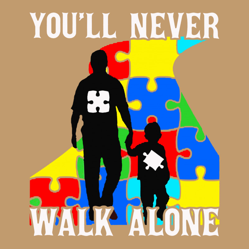 Never Walk Alone   Father And Son Urban Pullover Hoodie | Artistshot