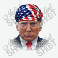 President Donald Trump In Flag Of Usa Head Wrap Shirts Urban Pullover Hoodie | Artistshot