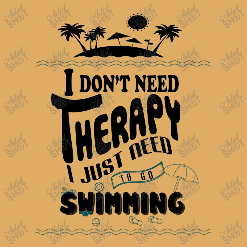 I Don't Need Therapy I Just Need To Go Swimming Urban Pullover Hoodie | Artistshot