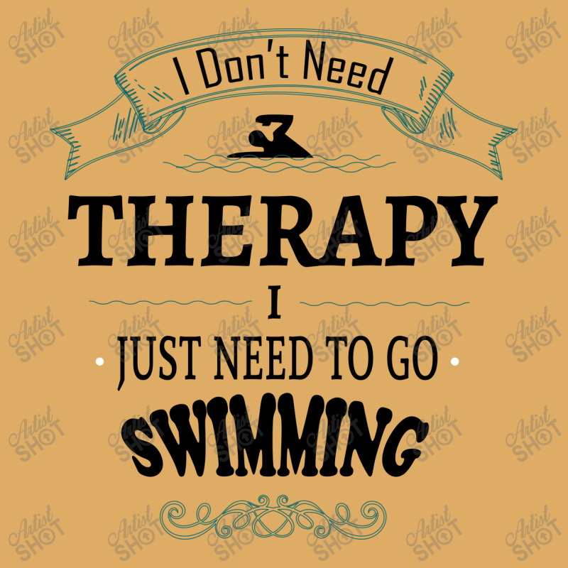 I Don't Need Therapy I Just Need To Go Swimming Urban Pullover Hoodie | Artistshot