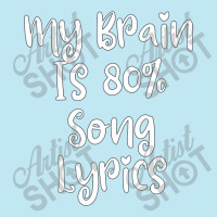 My Brain Is 80% Song Lyrics Urban Pullover Hoodie | Artistshot