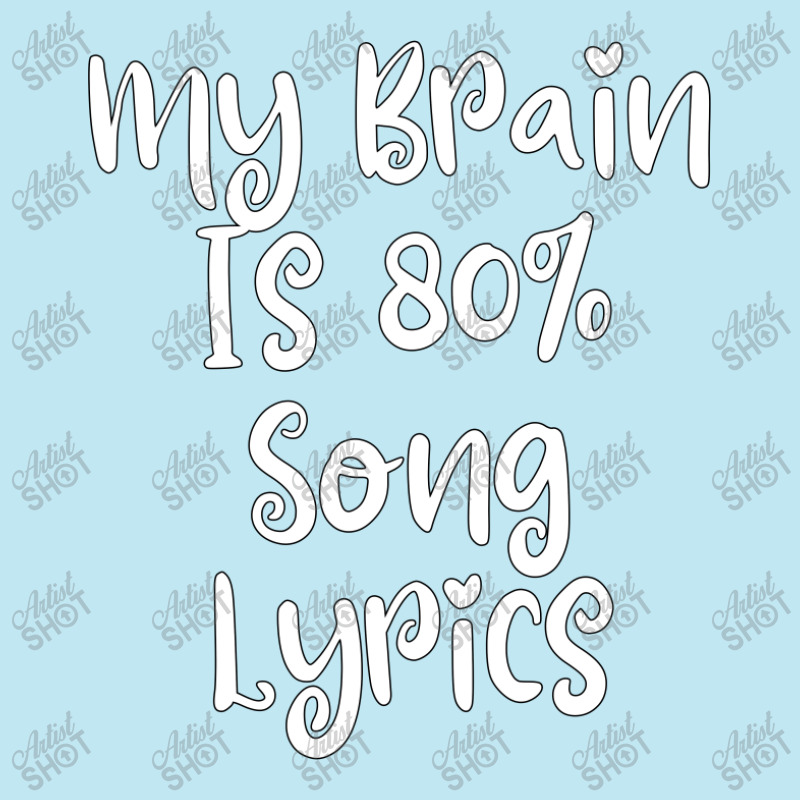 My Brain Is 80% Song Lyrics Urban Pullover Hoodie | Artistshot