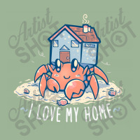 I Love My Home Hermit Crab Urban Pullover Hoodie | Artistshot