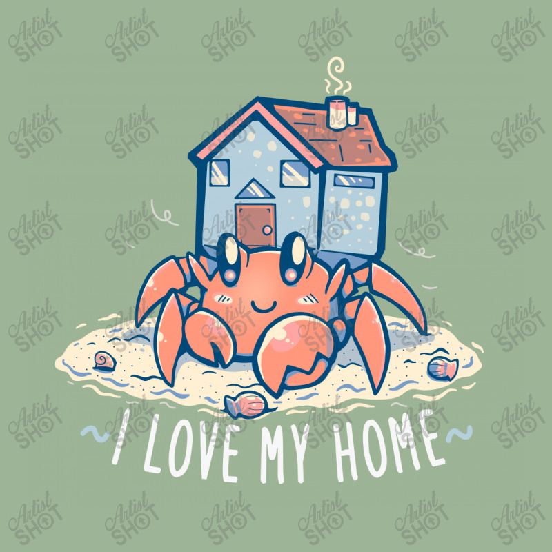 I Love My Home Hermit Crab Urban Pullover Hoodie | Artistshot