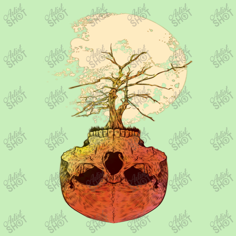 Skull Bowl For Tree With Full Moon Urban Pullover Hoodie | Artistshot