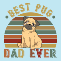 Best Pug Dad Ever Retro Vintage Father's Day Urban Pullover Hoodie | Artistshot