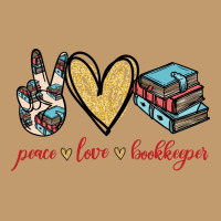 Peace Love Bookkeeper Urban Pullover Hoodie | Artistshot