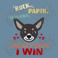 Rock Paper Scissors Throat Punch I Win Dog Retro Vintage Chihuahua Urban Pullover Hoodie | Artistshot