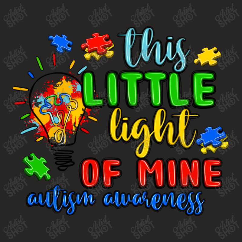 This Little Light Of Mine Autism Awareness Ladies Fitted T-Shirt by JahusDesignShop | Artistshot