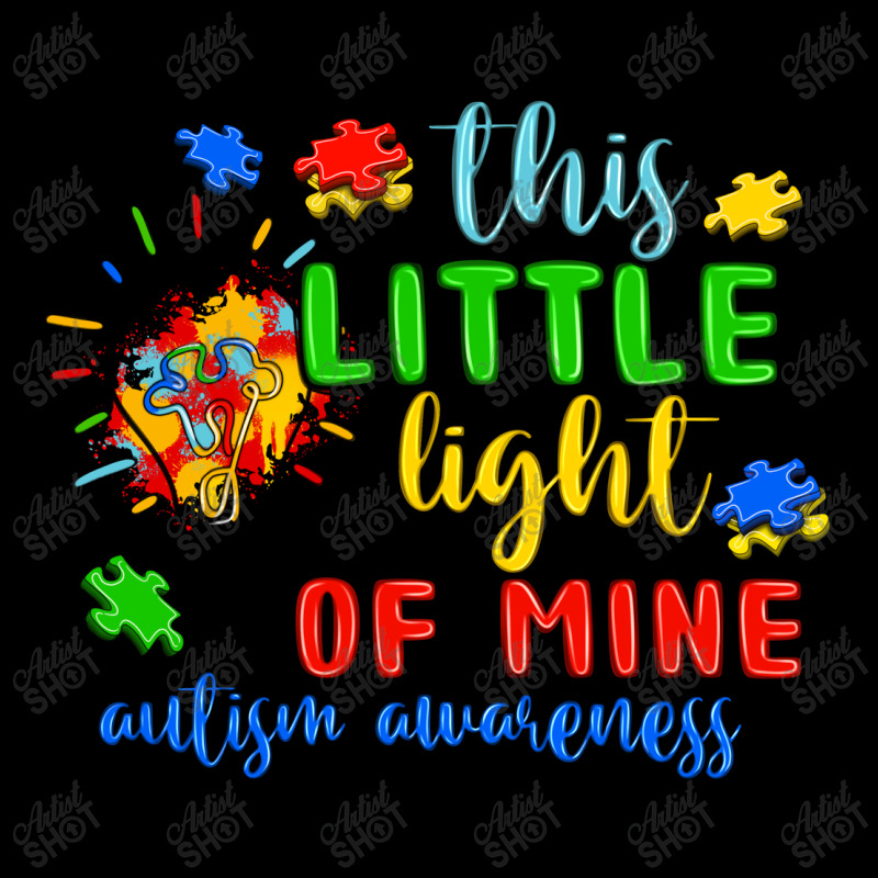 This Little Light Of Mine Autism Awareness Cropped Hoodie by JahusDesignShop | Artistshot