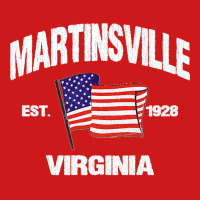 Martinsville Virginia Va Usa Stars & Stripes Vintage Style Premium Baseball Cap | Artistshot