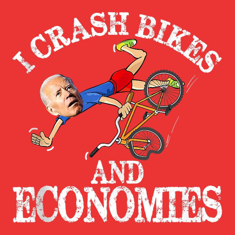 Joe Biden Falling Off Bike I Crash Bikes And Economies Tank Top Mesh Cap | Artistshot