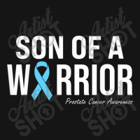 Family Prostate Cancer Awareness Light Blue Son Of A Warrior Mesh Cap | Artistshot