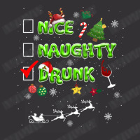 Nice Naughty Drunk Check Funny Christmas Cute Gifts Vintage Short | Artistshot