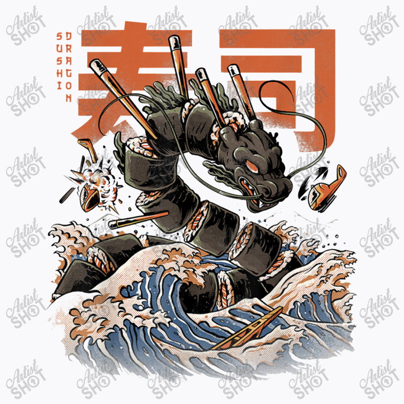 Great Sushi Dragon Japanese Food Kawaii Dragon Anime Sushi T-shirt | Artistshot