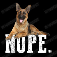 Nope Lazy German Shepherd Dog Lover V-neck Tee | Artistshot