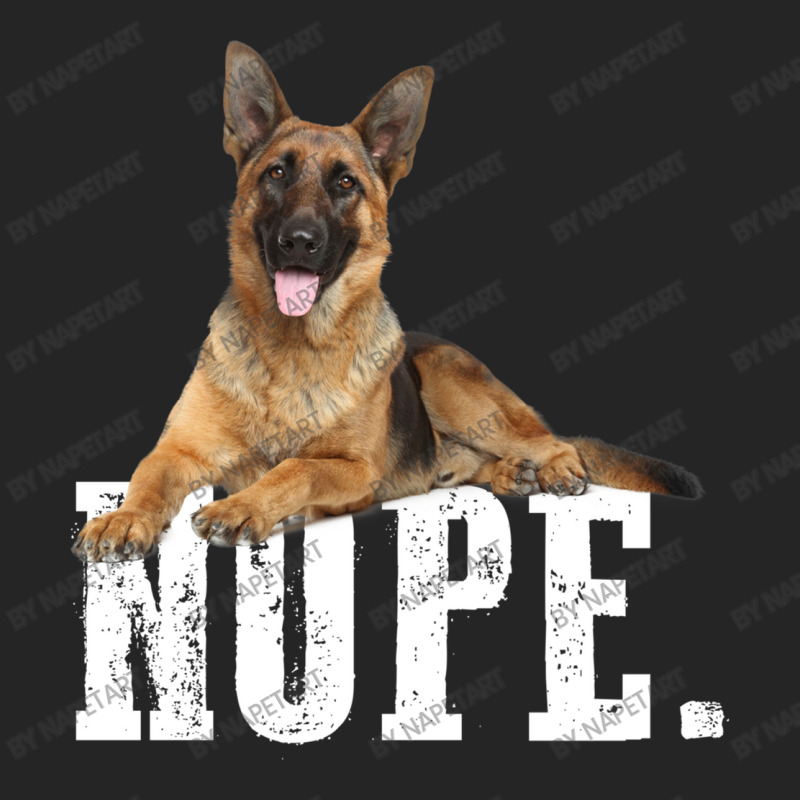 Nope Lazy German Shepherd Dog Lover Unisex Hoodie | Artistshot