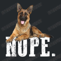 Nope Lazy German Shepherd Dog Lover Crewneck Sweatshirt | Artistshot