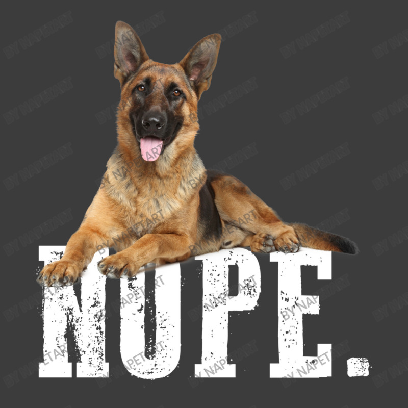 Nope Lazy German Shepherd Dog Lover Men's Polo Shirt | Artistshot