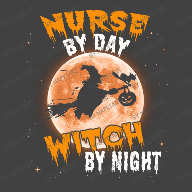 Nurse By Day Witch By Night Vintage T-shirt | Artistshot