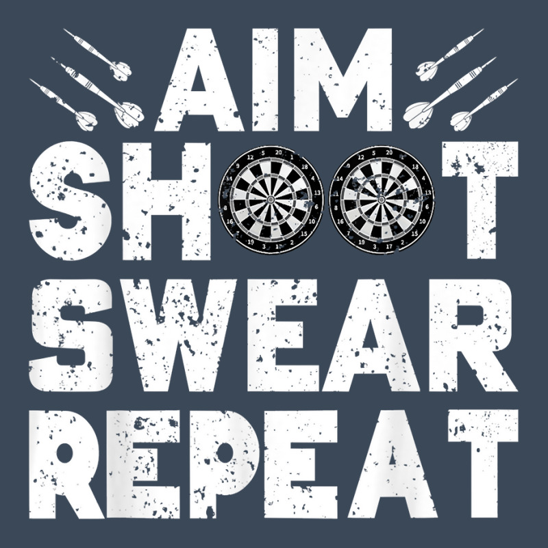 Darts Aim Shoot Swear Repeat Dartboard Funny Dart Player T Shirt Flat Bill Snapback Cap by sugruewxrivestsxe | Artistshot