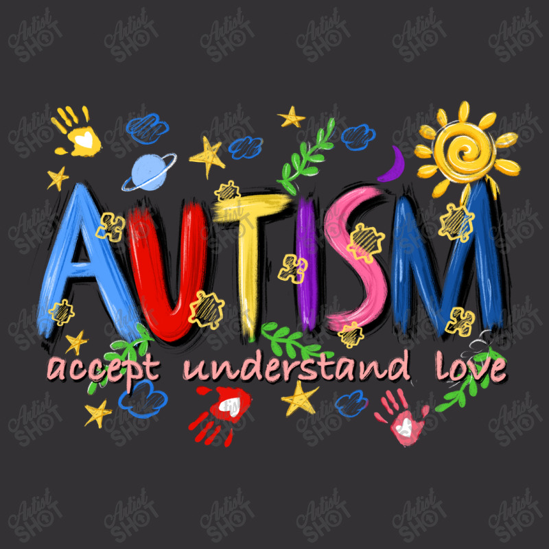 Autism Accept Understand Love Vintage Hoodie And Short Set by Artiststas | Artistshot