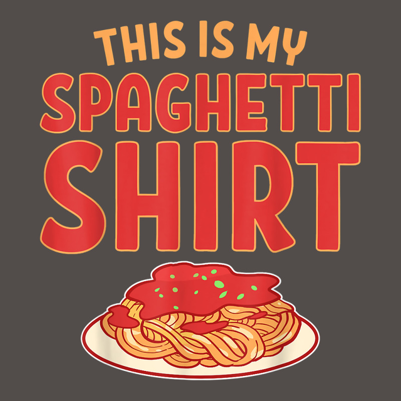 This Is My Spaghetti Shirt T Shirt Flat Bill Snapback Cap | Artistshot