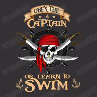 Obey The Captain Or Learn To Swim Pirate Vintage Short | Artistshot