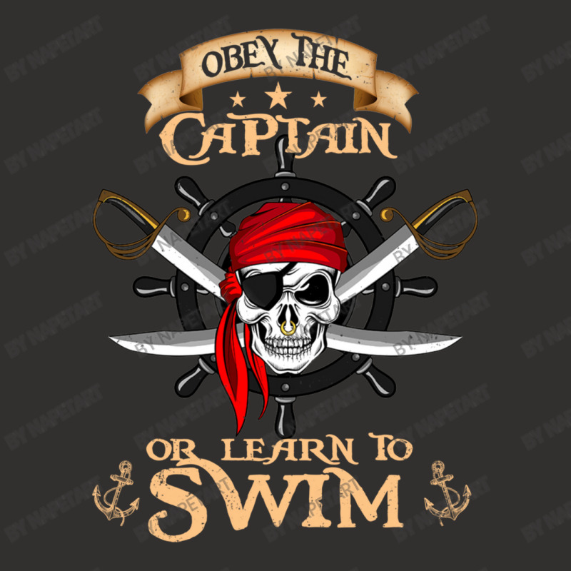 Obey The Captain Or Learn To Swim Pirate Champion Hoodie | Artistshot