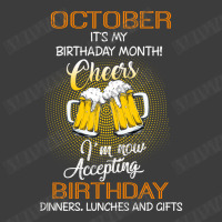 October It's My Birthday Month Cheers Men's Polo Shirt | Artistshot