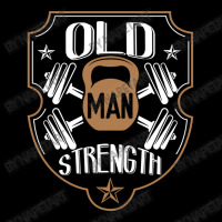 Old Man Strength Gym Father's Day V-neck Tee | Artistshot