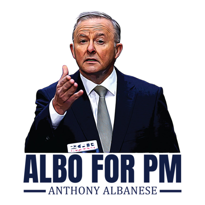 Anthony Albanese. Albo For Pm Double Wine Paper Bag - 6 1/2 X 3 1/2 X 12 3/8 | Artistshot