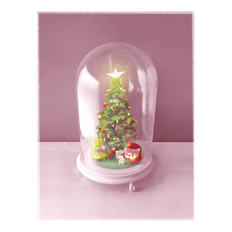 Christmas Bell Jar Double Wine Paper Bag - 6 1/2 X 3 1/2 X 12 3/8 | Artistshot