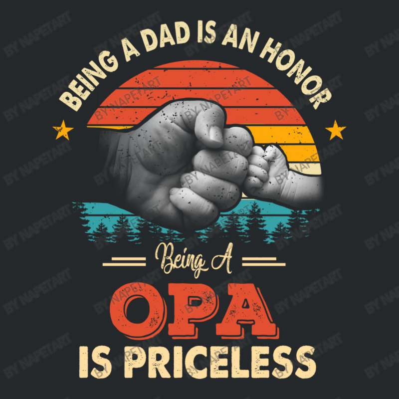 Opa Best Grandpa Papa Dad Father's Day Crewneck Sweatshirt | Artistshot