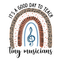 Its A Good Day To Teach Tiny Musicians Music Teacher Rainbowgift Mart Paper Bag -13 X 7 X 17 | Artistshot