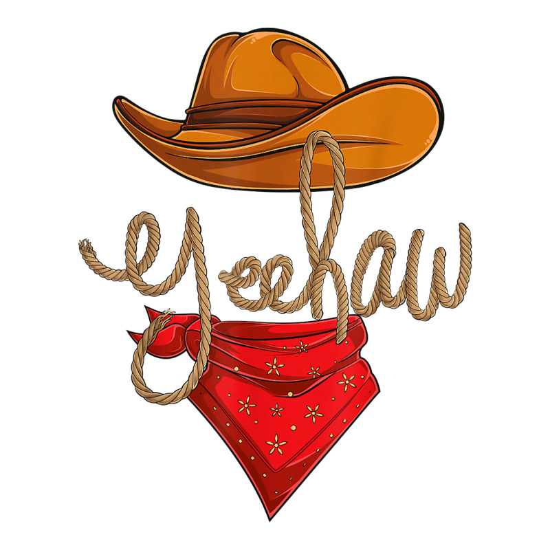 Yeehaw Cowboy Cowgirl Western Country Rodeo Yeehaw Men Boys T Shirt ...