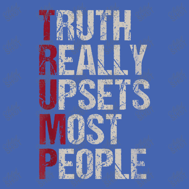 Trump Truth Really Upsets Most People Zipper Hoodie | Artistshot