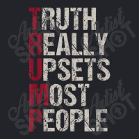 Trump Truth Really Upsets Most People Lightweight Hoodie | Artistshot