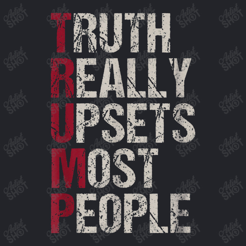 Trump Truth Really Upsets Most People Lightweight Hoodie | Artistshot