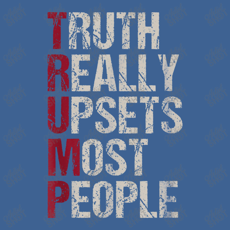 Trump Truth Really Upsets Most People Men's Polo Shirt | Artistshot