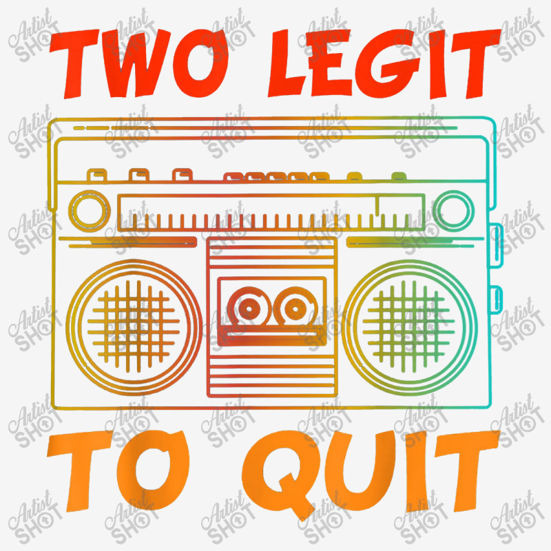 Two Legit To Quit Funny Hip Hop Theme 2nd Birthday Costume Iphone 13 Case | Artistshot