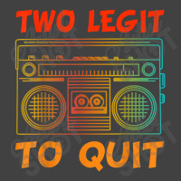 Two Legit To Quit Funny Hip Hop Theme 2nd Birthday Costume Vintage T-shirt | Artistshot