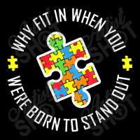 Why Fit In When You Were Born To Stand Out Autism Men's 3/4 Sleeve Pajama Set | Artistshot