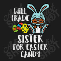 Will Trade Sister For Easter Candy Funny Boys Kids Toddler Hoodie & Jogger Set | Artistshot