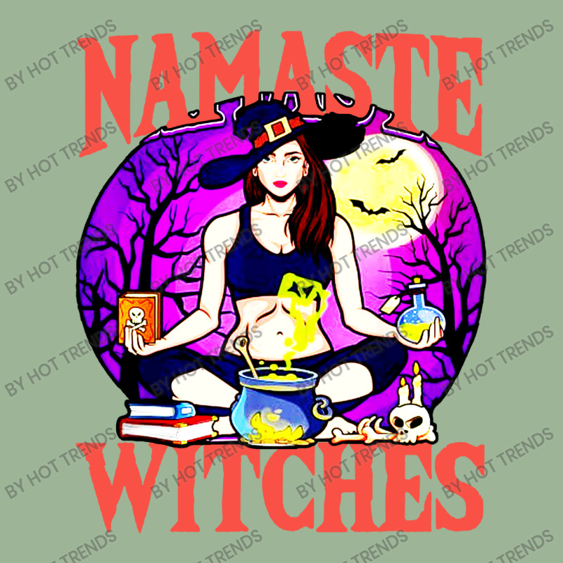 Namaste Witches Funny Pun Peacfeul Halloween Urban Heavy T-shirt | Artistshot